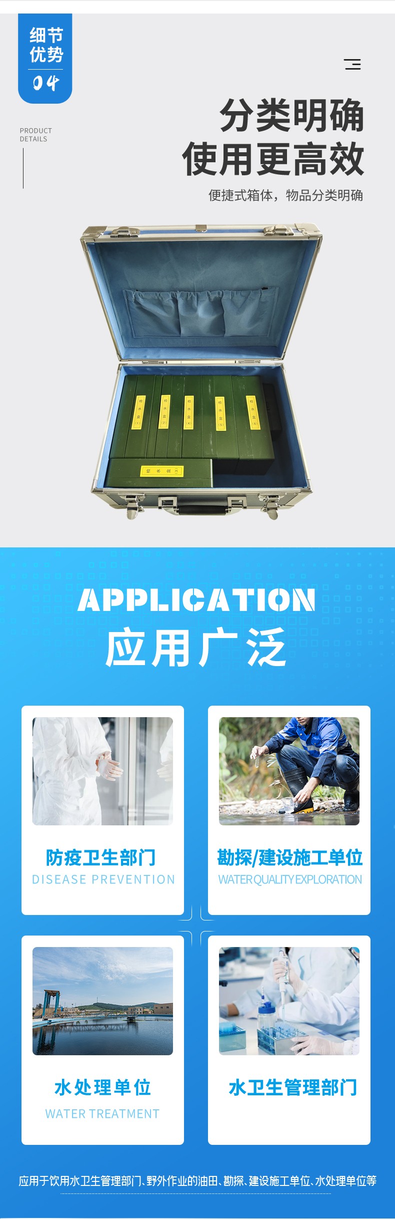 水質(zhì)理化檢驗(yàn)箱