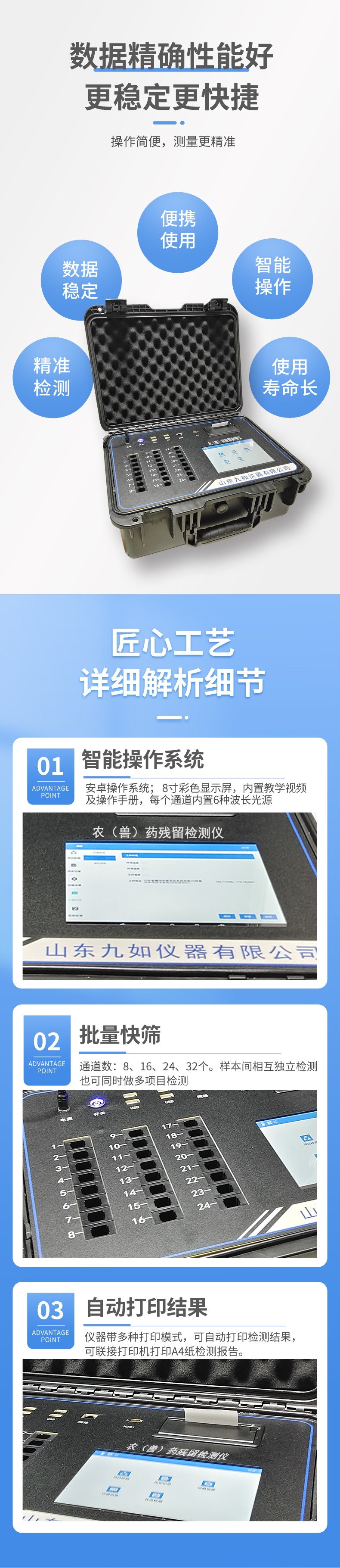 農(nóng)(獸)藥殘留檢測(cè)儀
